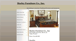 Desktop Screenshot of marleyfurniture.com